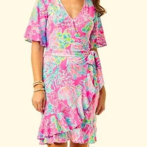Lilly Pulitzer Seaing Things wrap dress